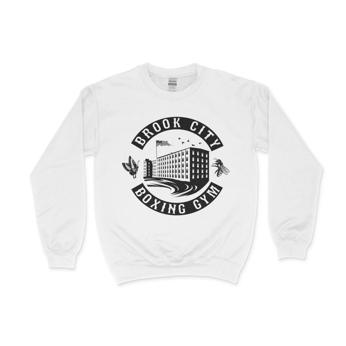 Brook City Boxing Crewneck Full Front