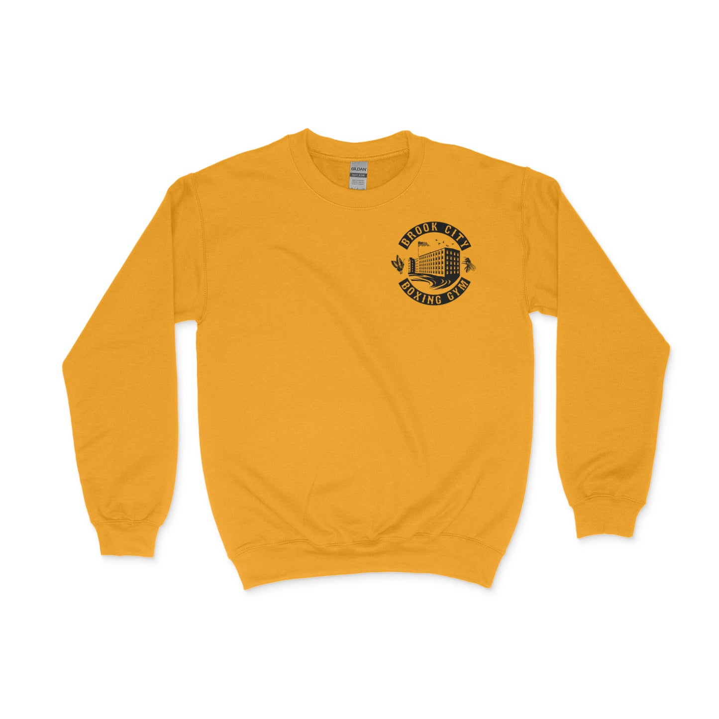 Brook City Boxing Crewneck Left Chest