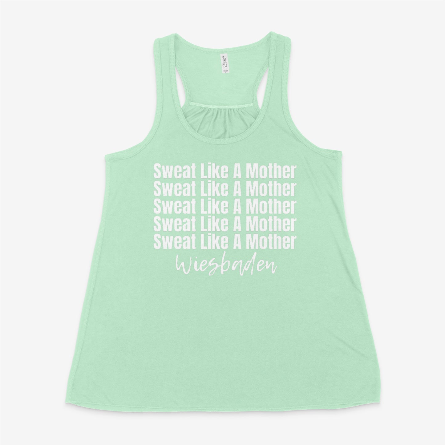 Sweat Like A Mother Wiesbaden - Flowy Tank