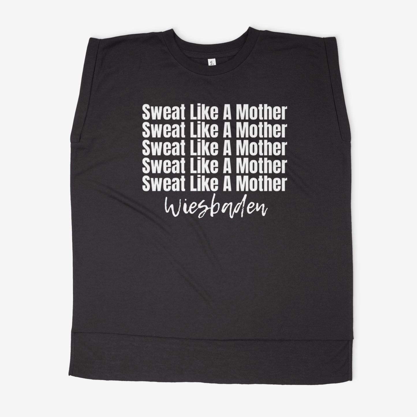 Sweat Like A Mother Wiesbaden - Flowy Muscle Tee