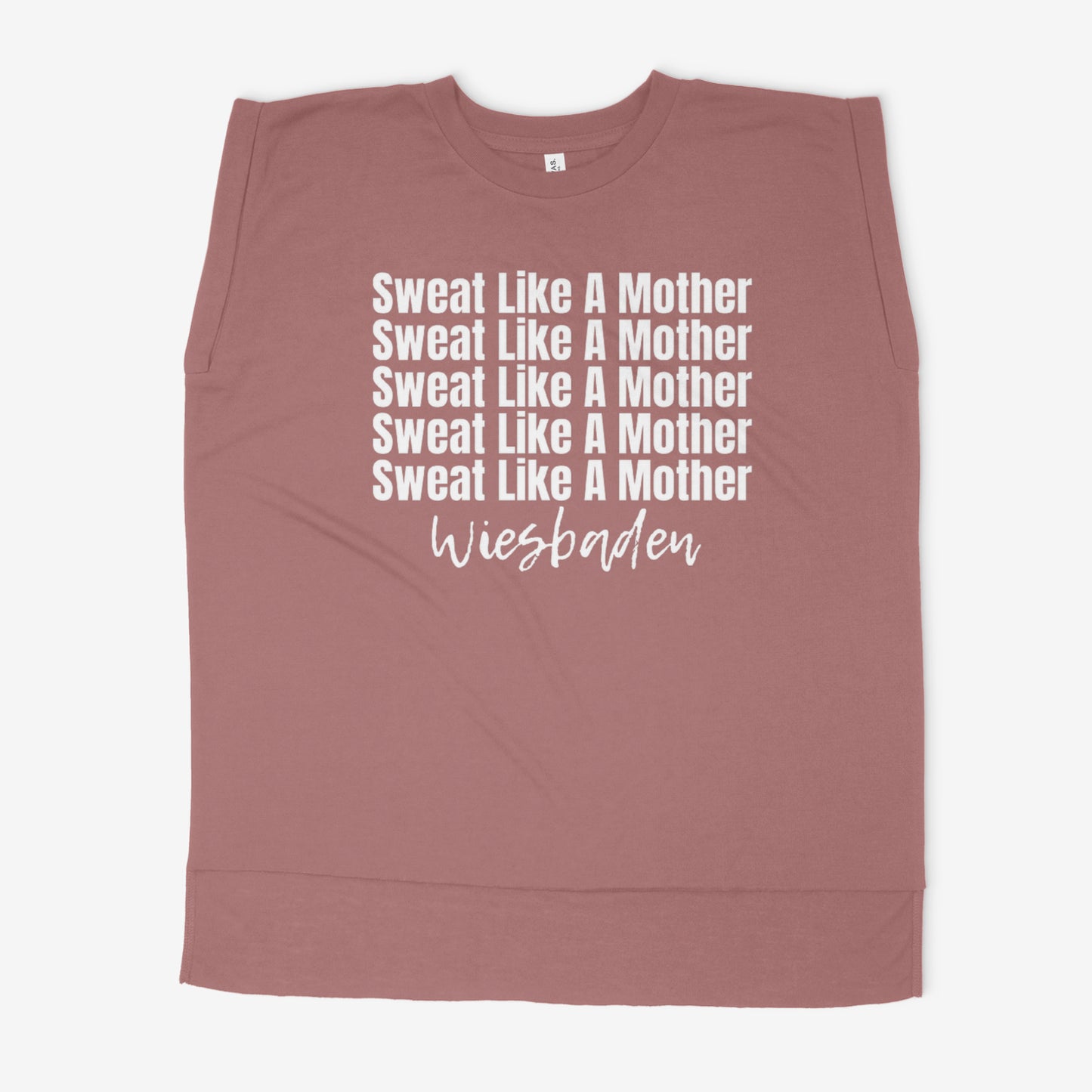 Sweat Like A Mother Wiesbaden - Flowy Muscle Tee