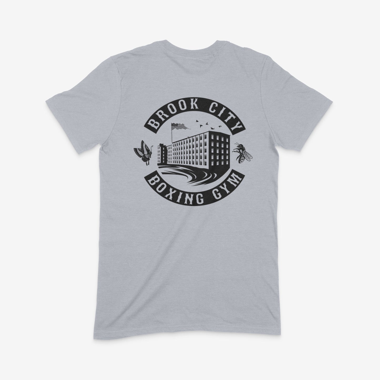 Brook City Boxing T-Shirt Full Back