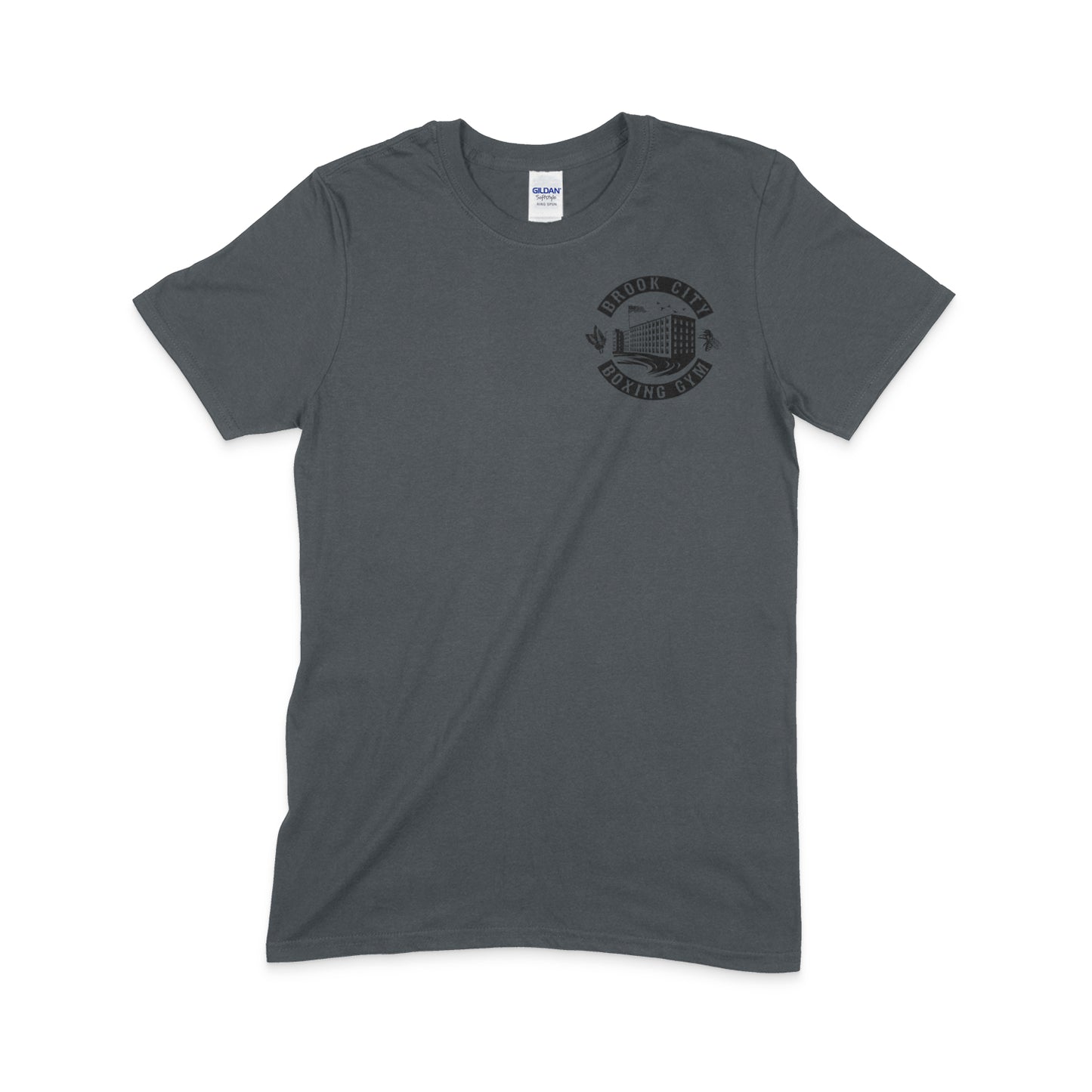 Brook City Boxing T-Shirt Left Chest