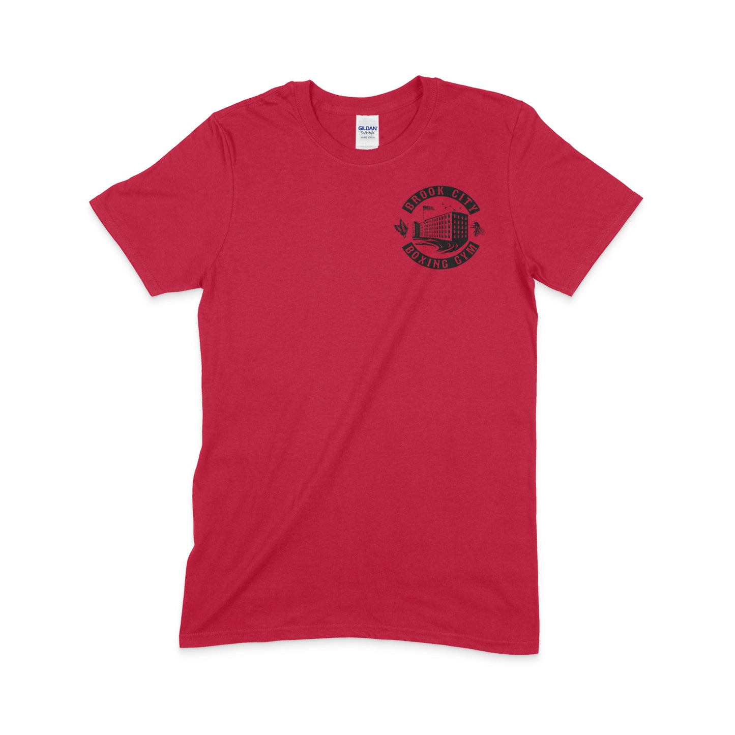 Brook City Boxing T-Shirt Left Chest