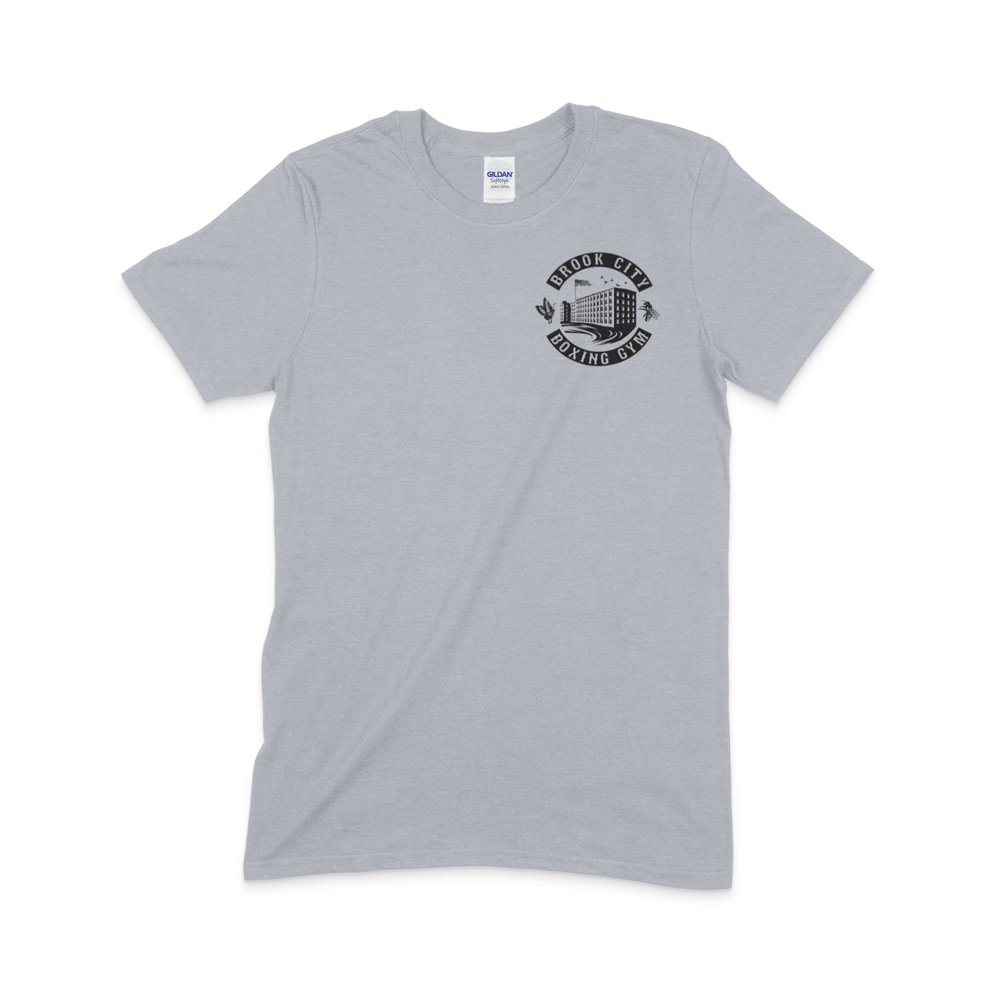Brook City Boxing T-Shirt Left Chest