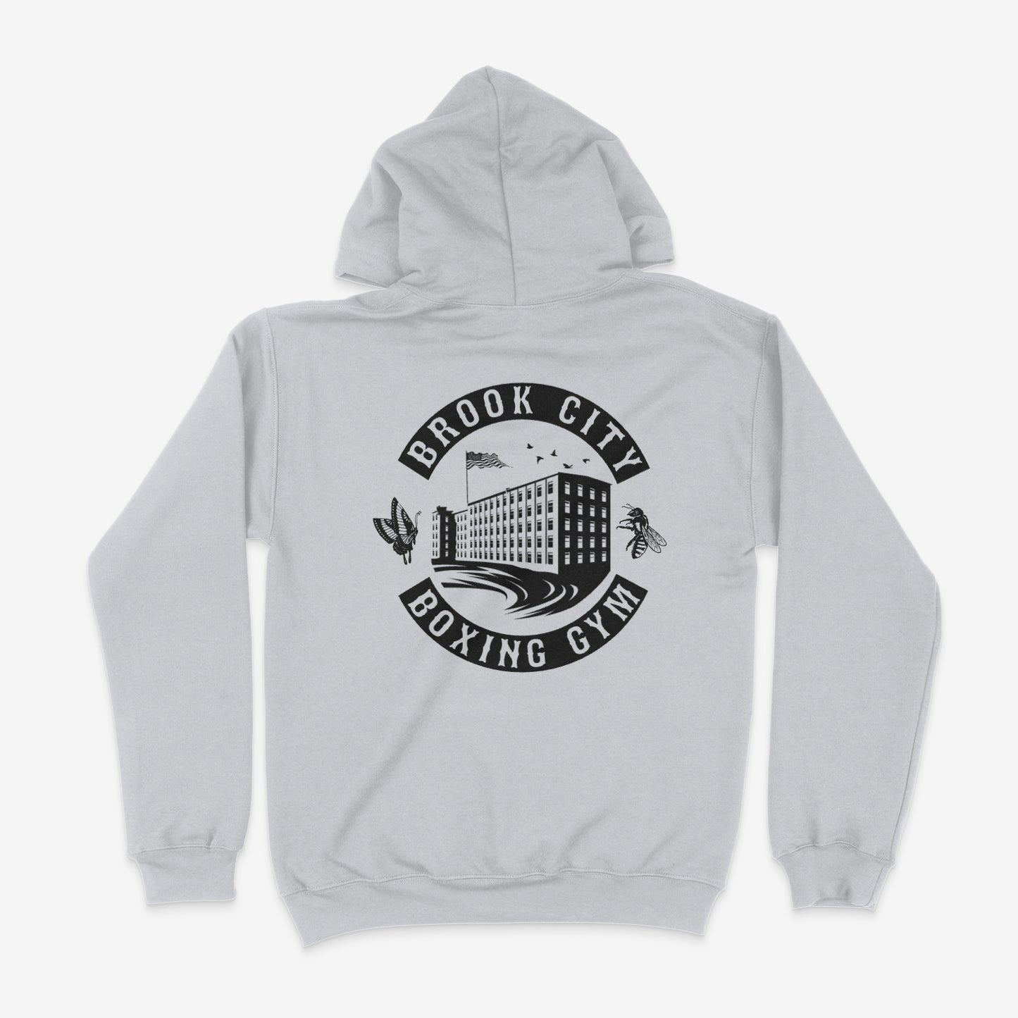 Brook City Boxing Hoodie Full Back