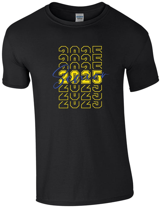 SENIOR 2025 Stacked - T-Shirt