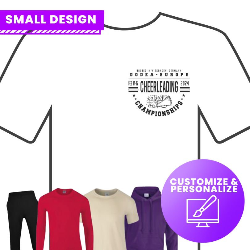 Cheer Euros 2024 Design A (Small)