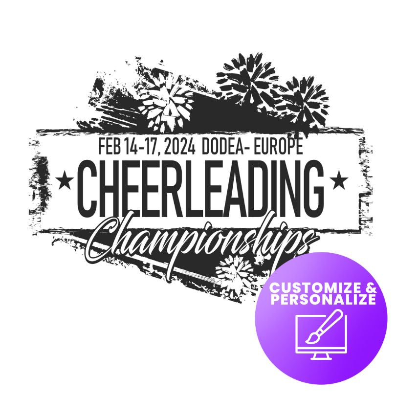 Cheer Euros 2024 Design B (Full Size)
