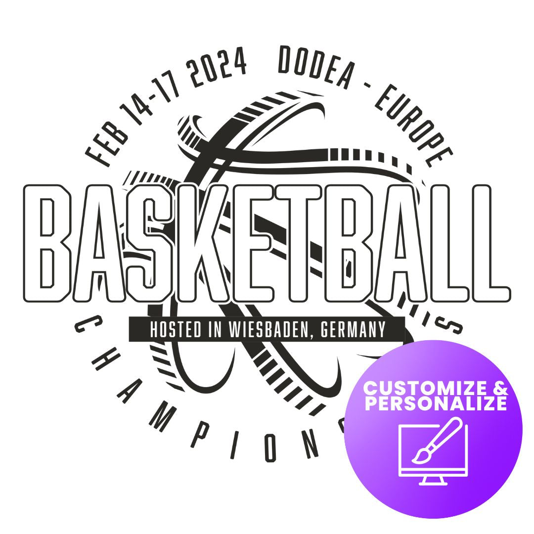 Basketball Euros 2024 Design B (Full Size)