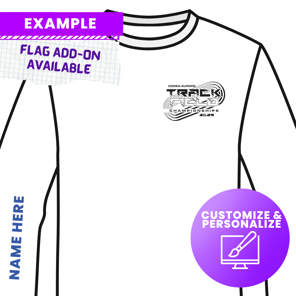 Track Field Euros 2025 Design A (Small)