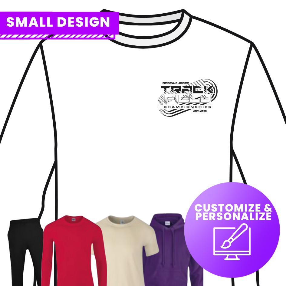 Track Field Euros 2025 Design A (Small)