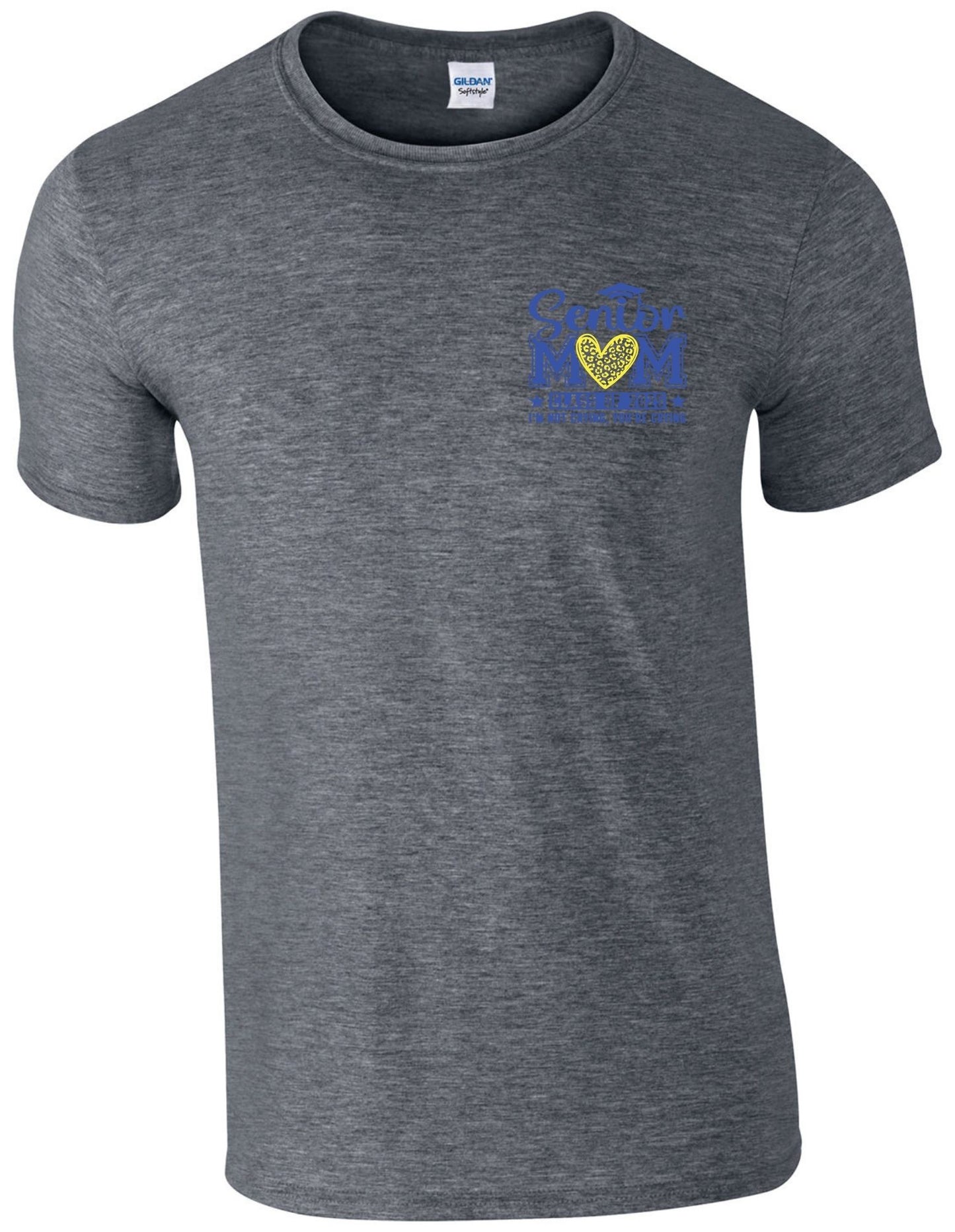 Senior Mom c/o 2025 I am not crying you are (left chest) - T-Shirt