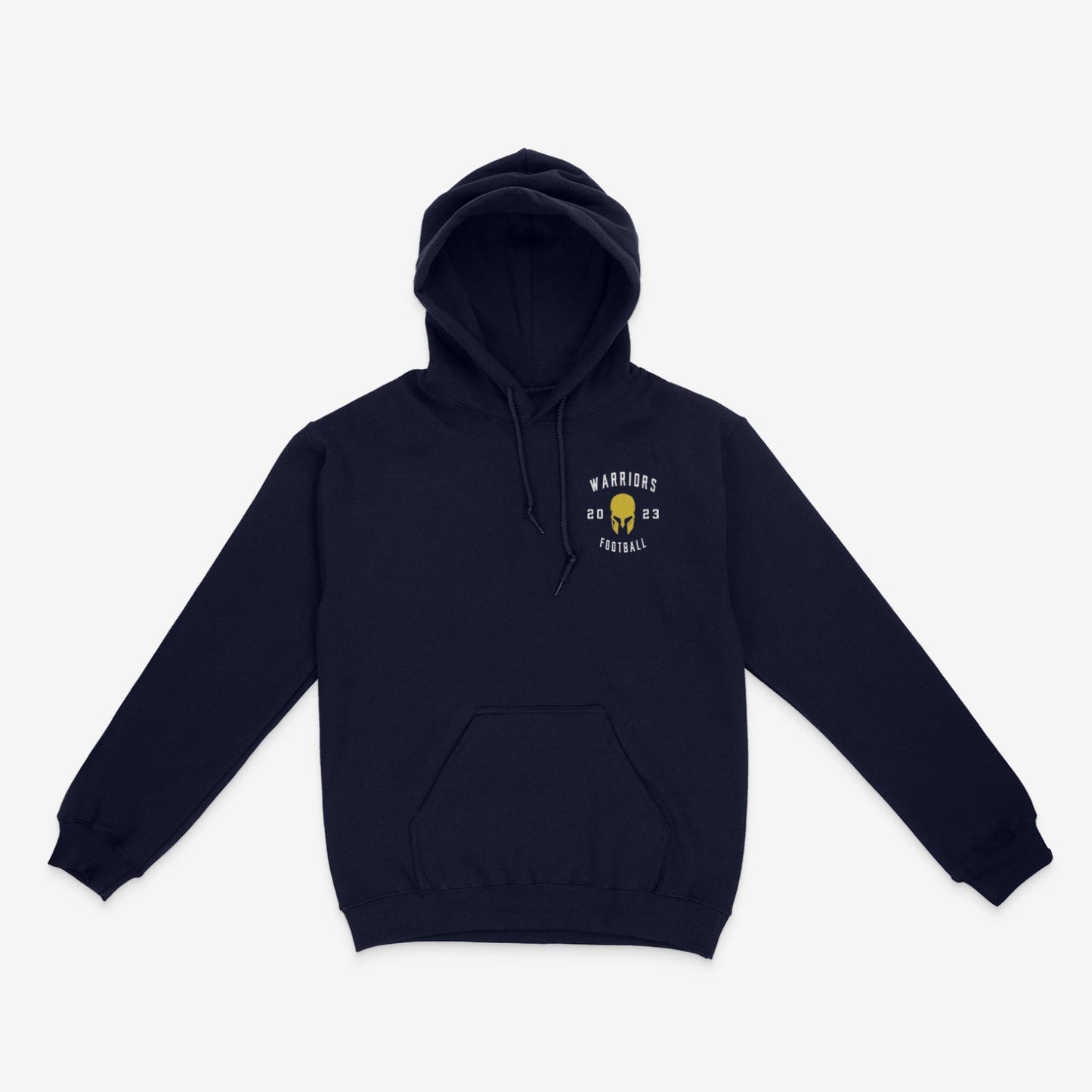 Warrior Football Hoodie FRONT ONLY