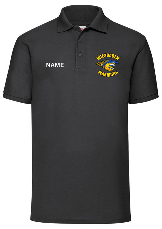 WHS SOFTBALL 25 - WIESBADEN WARRIORS SCREAMING LOGO (left chest / embroidered) - POLO