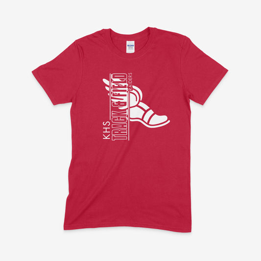 KHS Track & Field Shoe T-Shirt