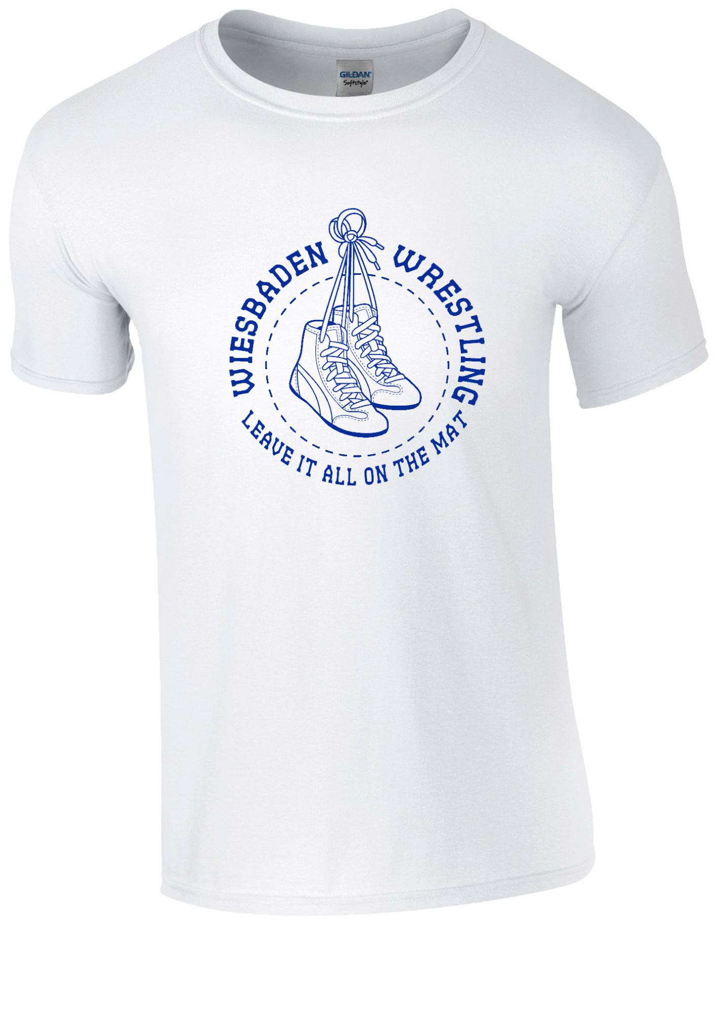 WHS WRESTLING 24 - LEAVE IT ALL ON THE MAT (ROUND W. SHOE) - TSHIRT