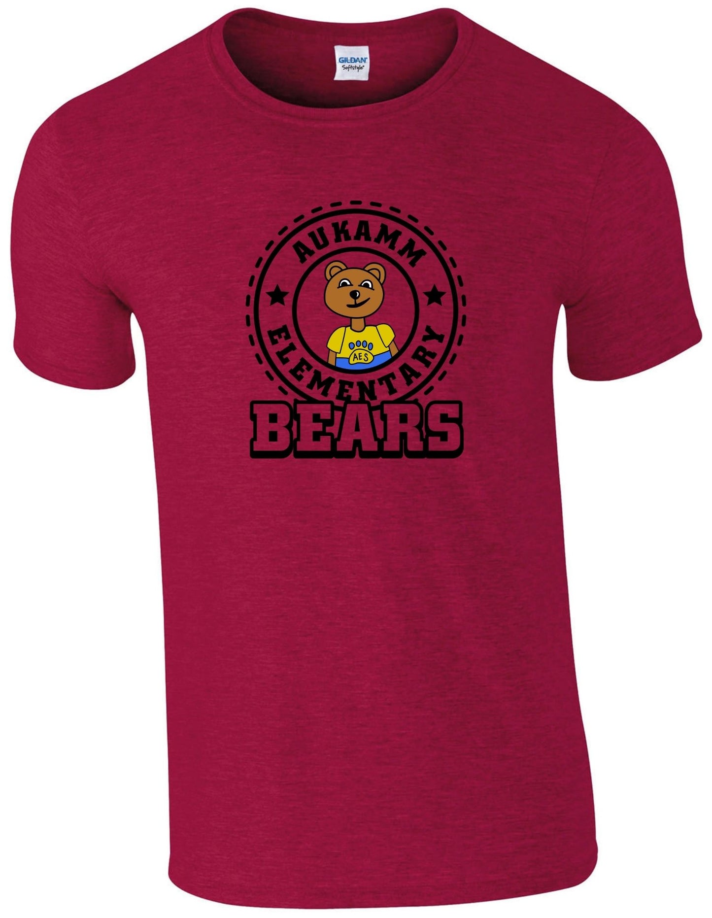 Bear Mascot 24 | Adult T-Shirt | Aukamm