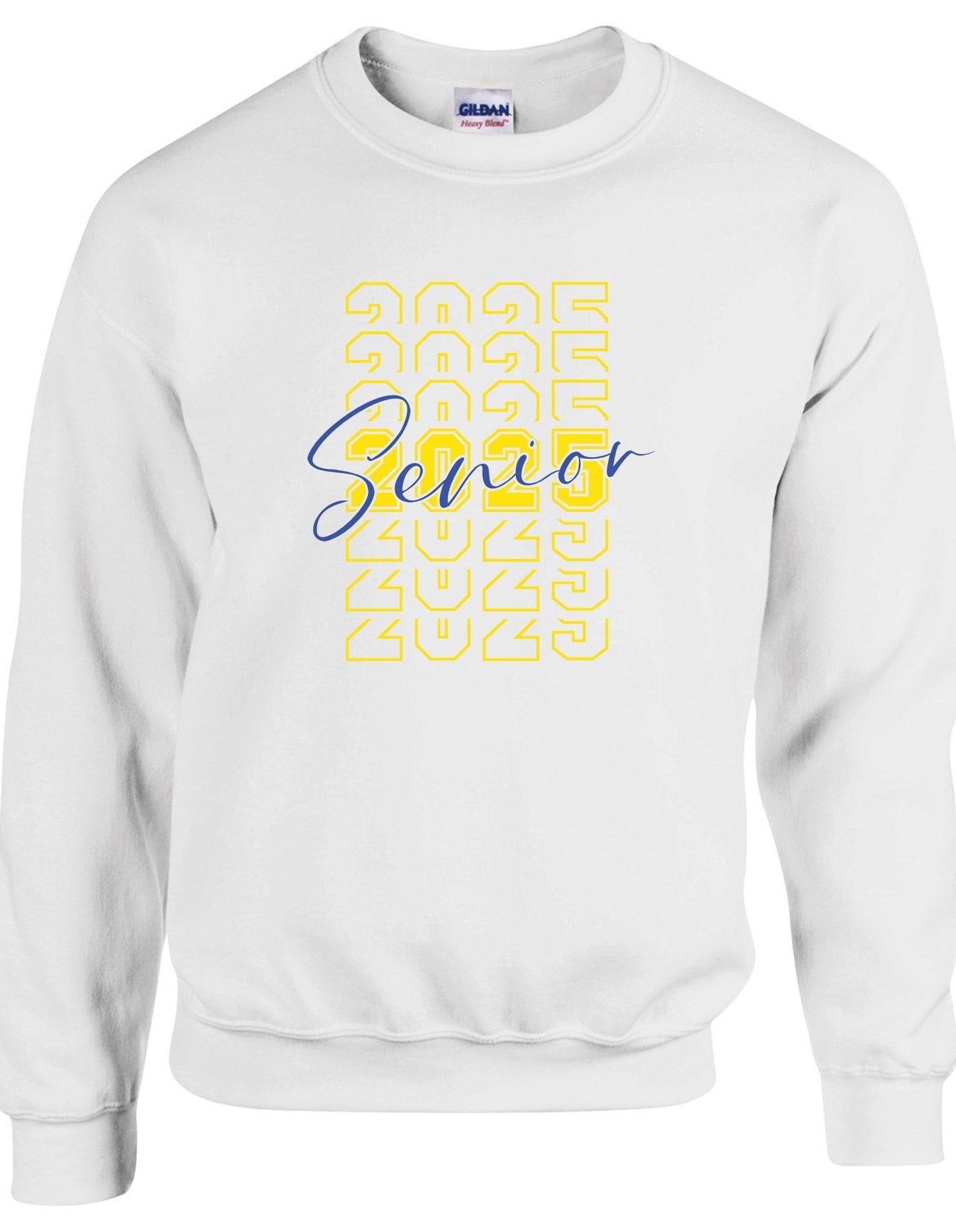 Senior 2025 Stacked  - Crewneck