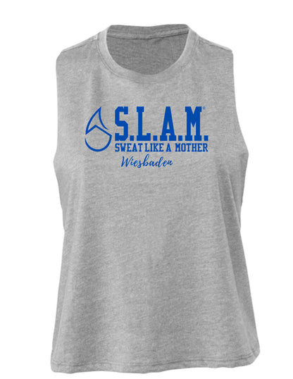 S.L.A.M Wiesbaden (Blue) - Crop Tank