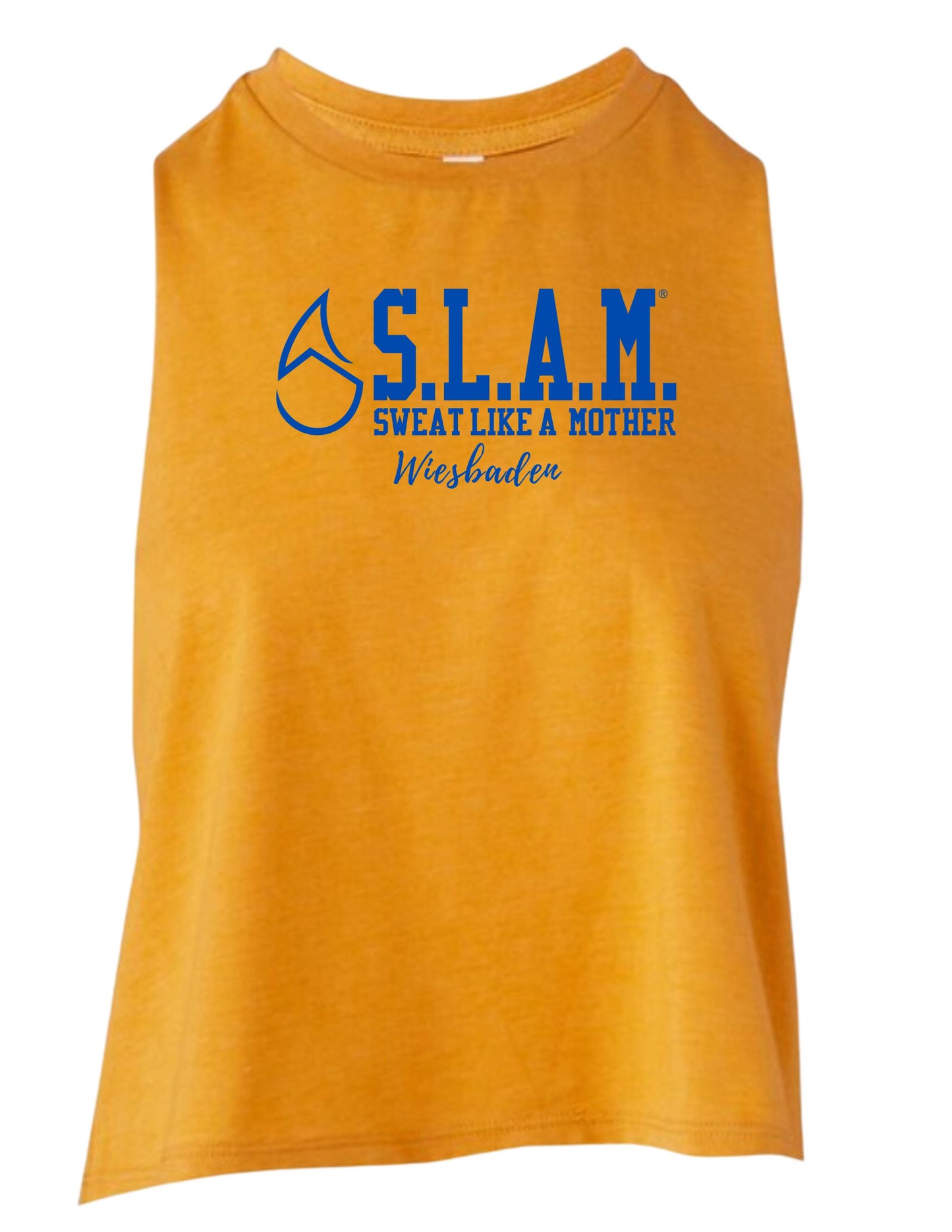 S.L.A.M Wiesbaden (Blue) - Crop Tank