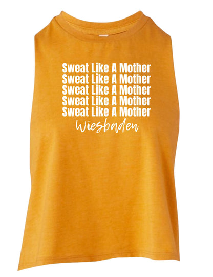 Sweat Like A Mother Wiesbaden - Crop Tank