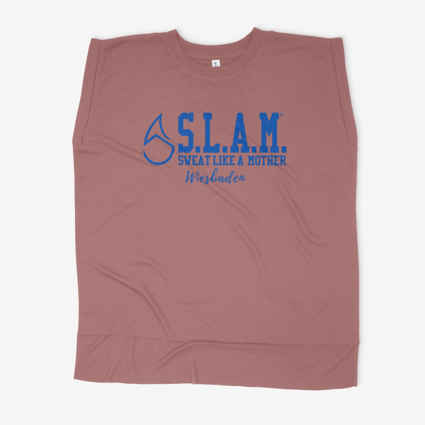 S.L.A.M Wiesbaden (Blue) - Flowy Muscle Tee