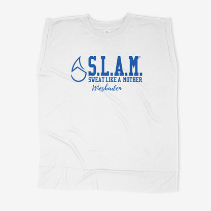 S.L.A.M Wiesbaden (Blue) - Flowy Muscle Tee