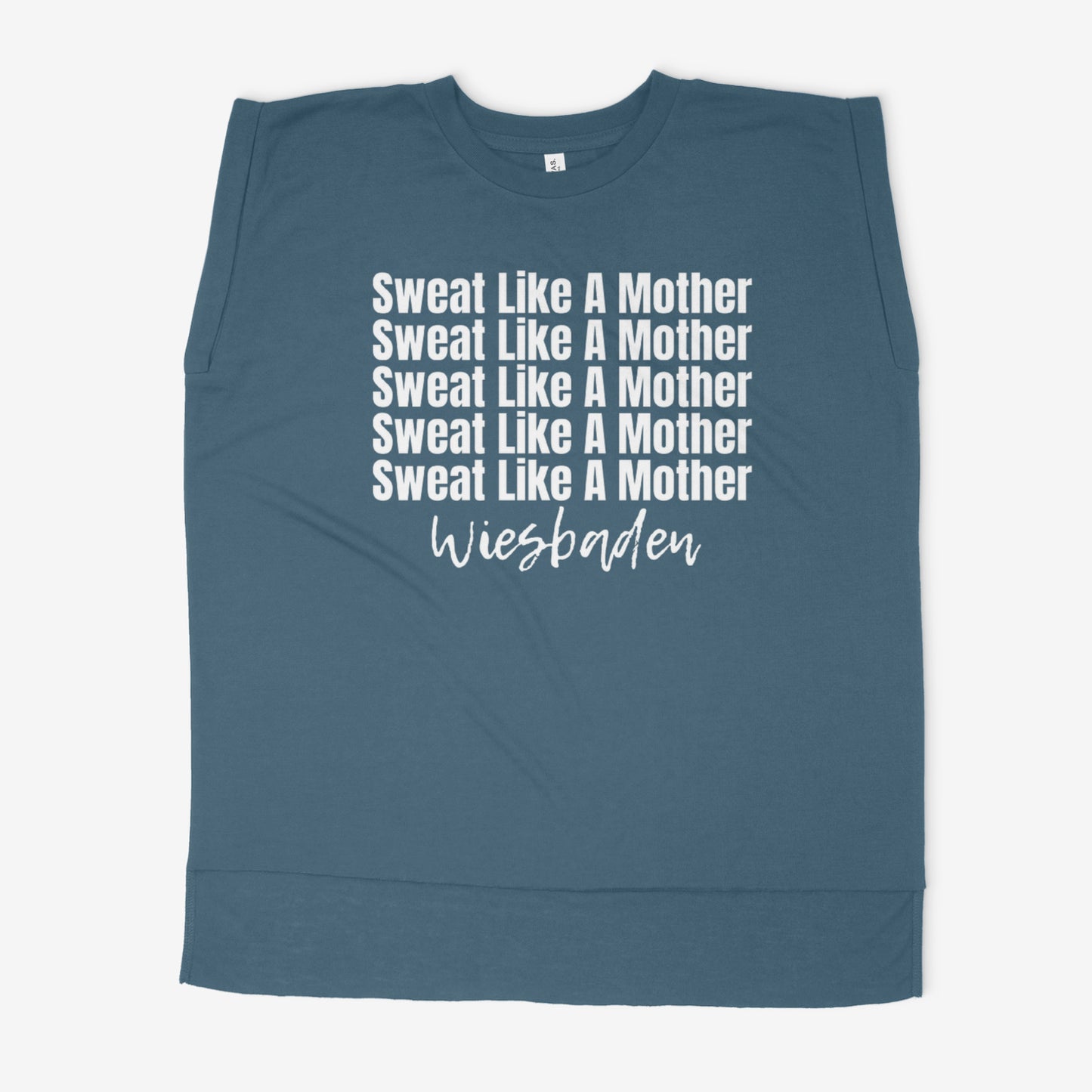 Sweat Like A Mother Wiesbaden  - Flowy Muscle Tee