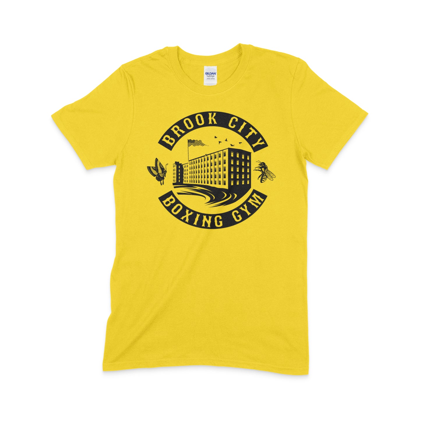 Brook City Boxing T-Shirt Full Front