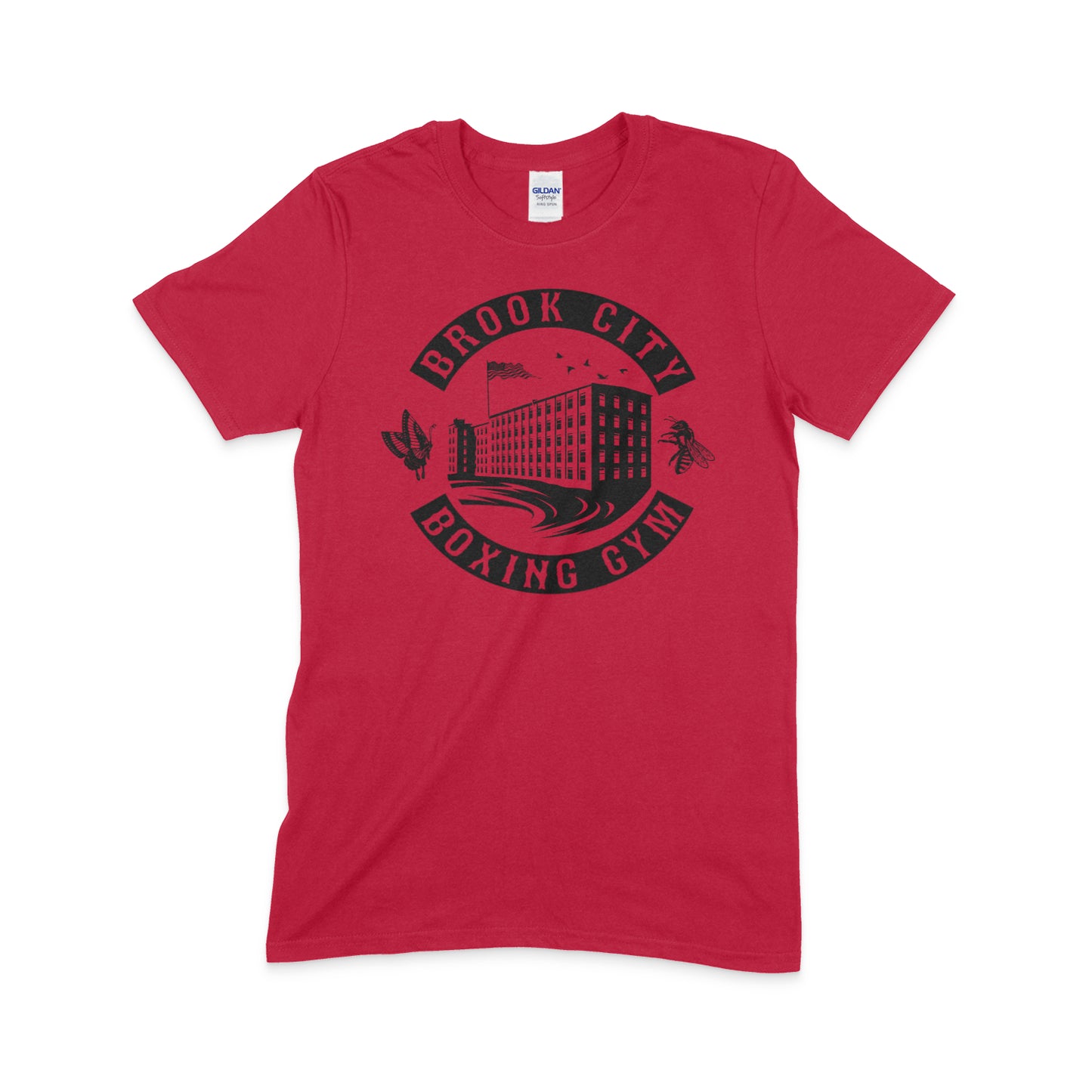 Brook City Boxing T-Shirt Full Front