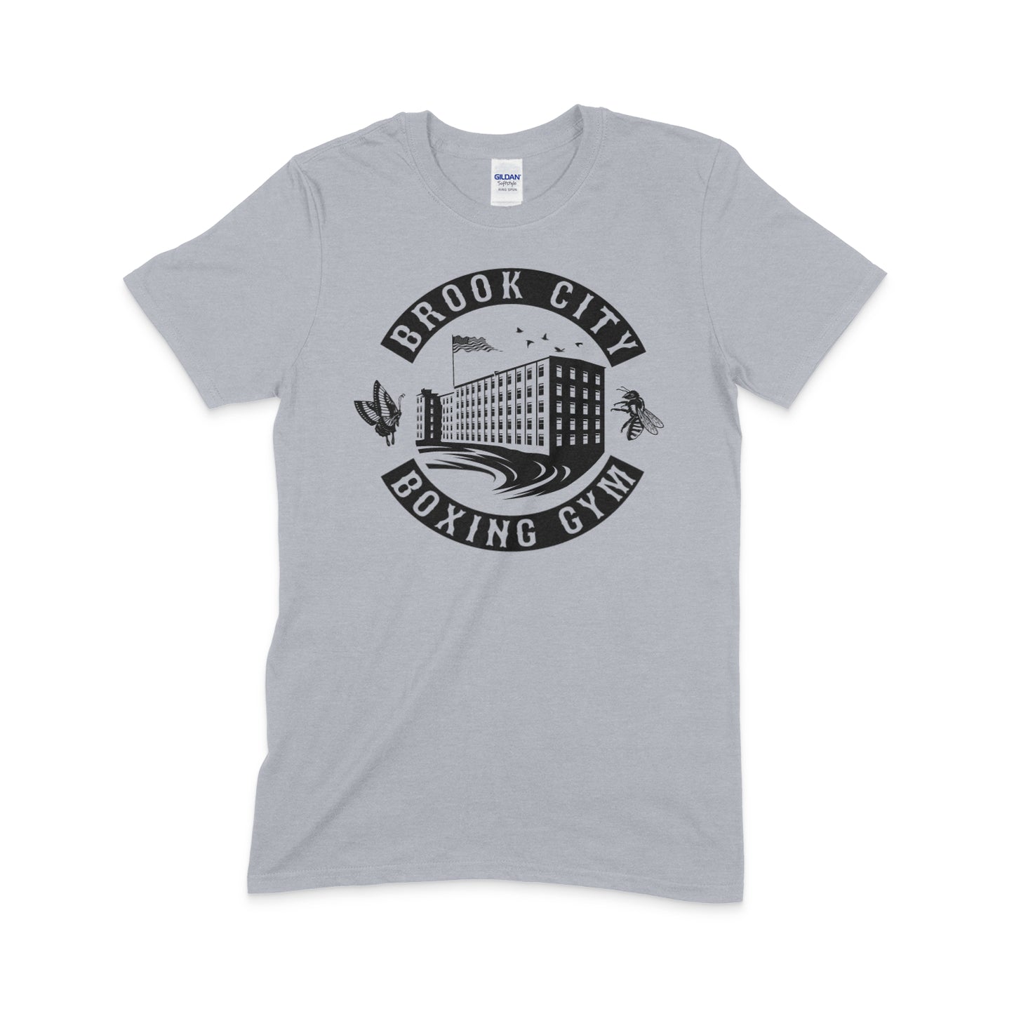 Brook City Boxing T-Shirt Full Front