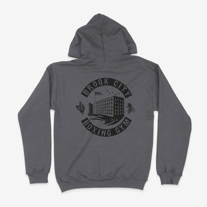 Brook City Boxing Hoodie Full Back