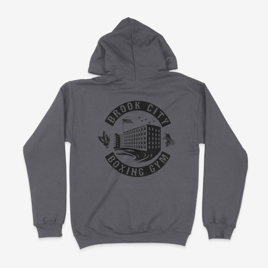 Brook City Boxing Hoodie Full Back