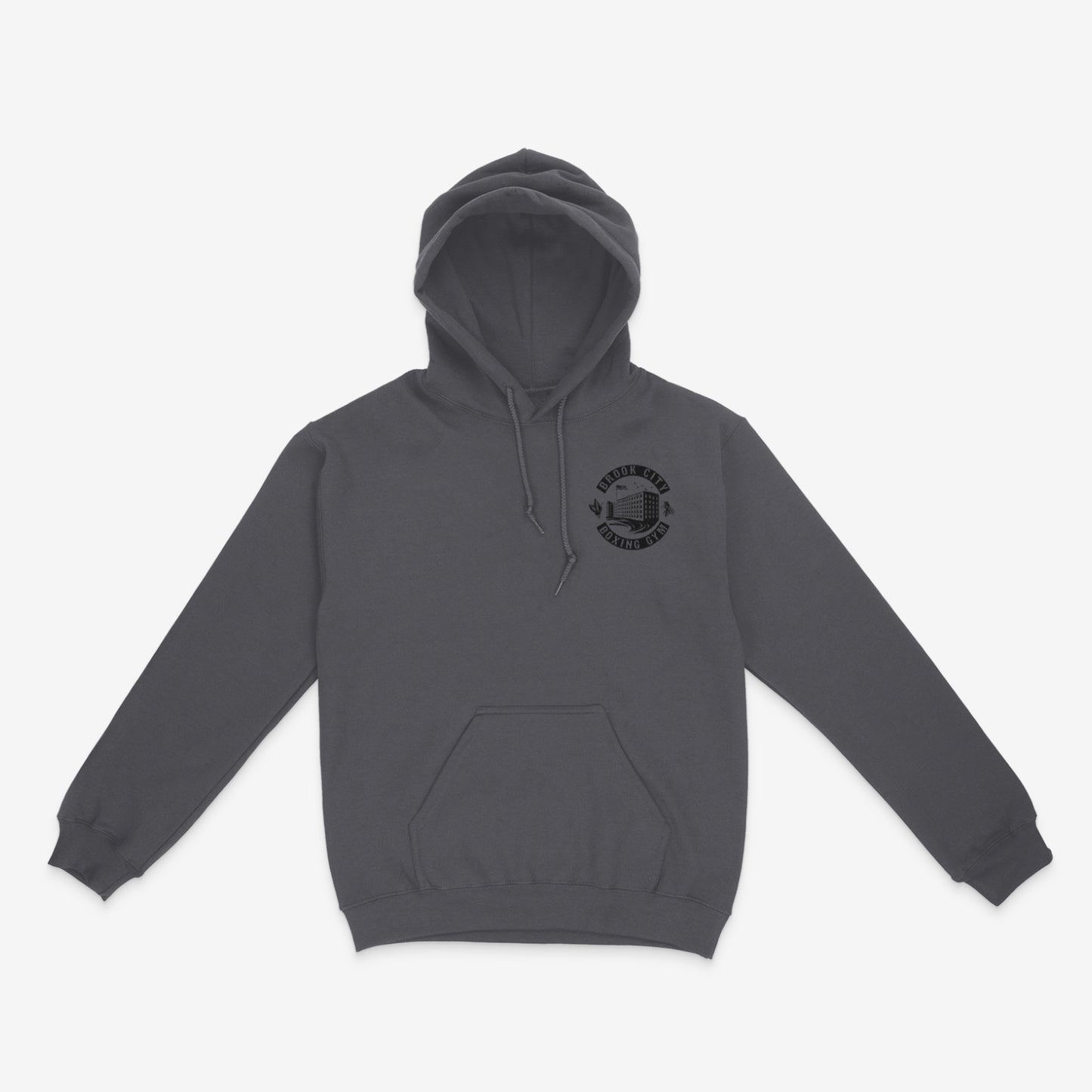 Brook City Boxing Hoodie Left Chest