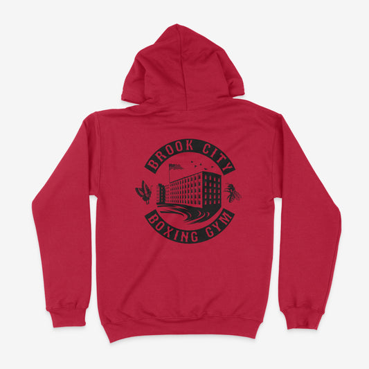 Brook City Boxing Hoodie Full Back