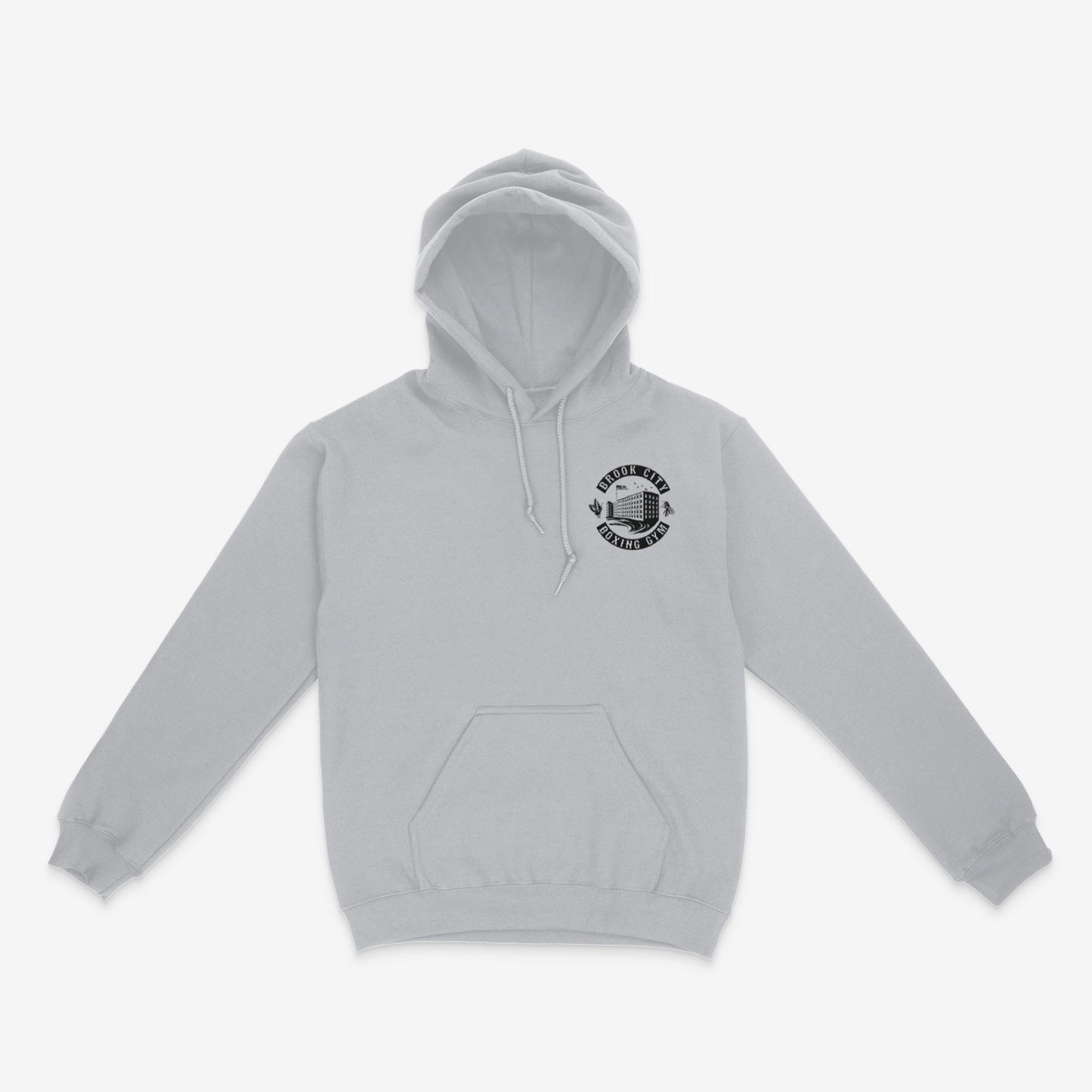 Brook City Boxing Hoodie Left Chest