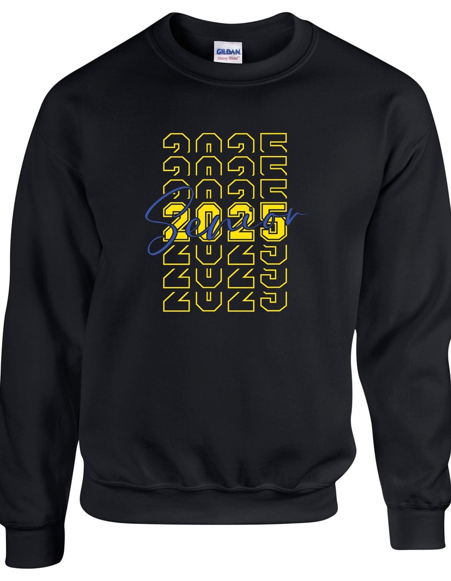 Senior 2025 Stacked  - Crewneck