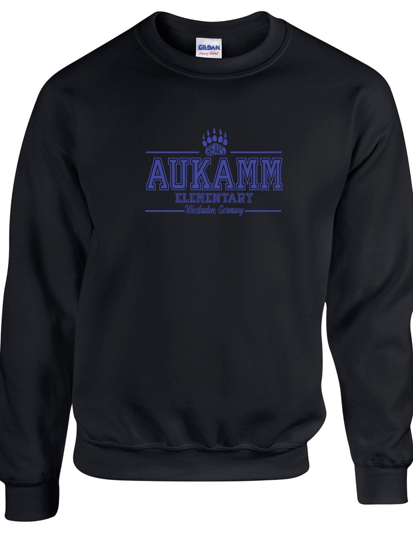 Aukamm Elementary (with paw) | Adult Crewneck