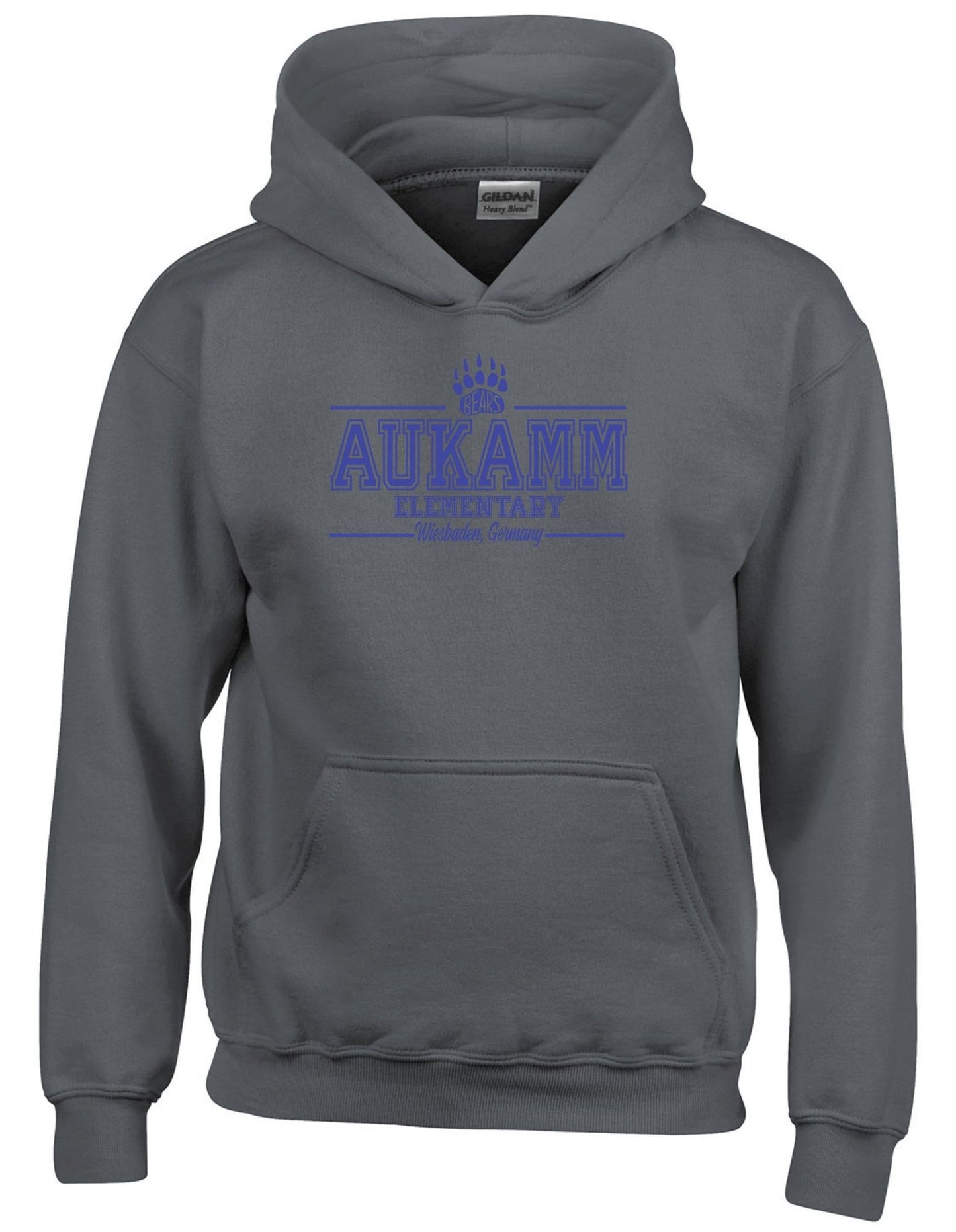 Aukamm Elementary (with paw) | Youth Hoodie