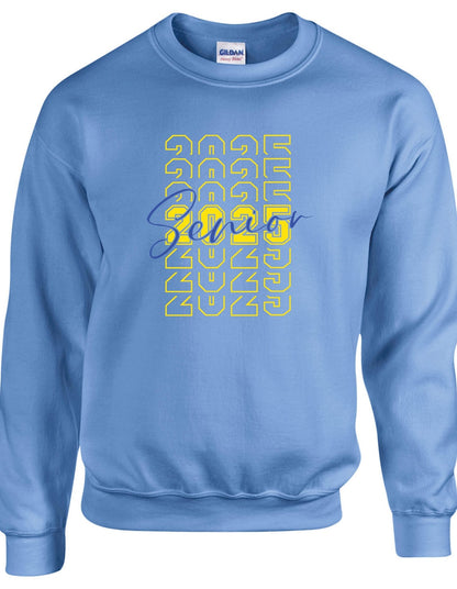 Senior 2025 Stacked  - Crewneck