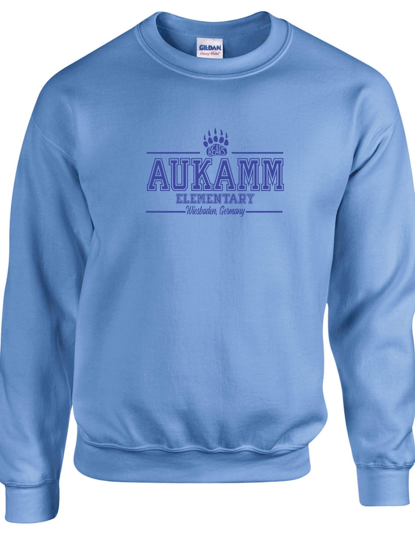 Aukamm Elementary (with paw) | Adult Crewneck