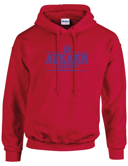 Aukamm Elementary (with paw) | Adult Hoodie