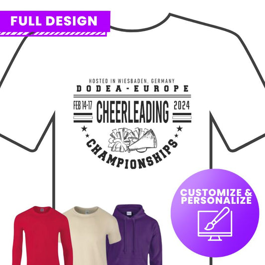 Cheer Euros 2024 Design A (Full Size)
