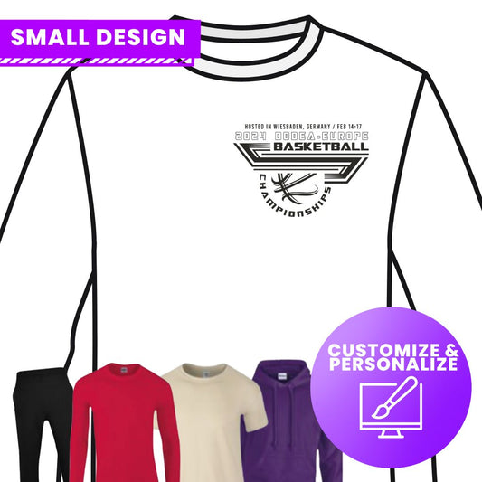 Basketball Euros 2024 Design A (Small)