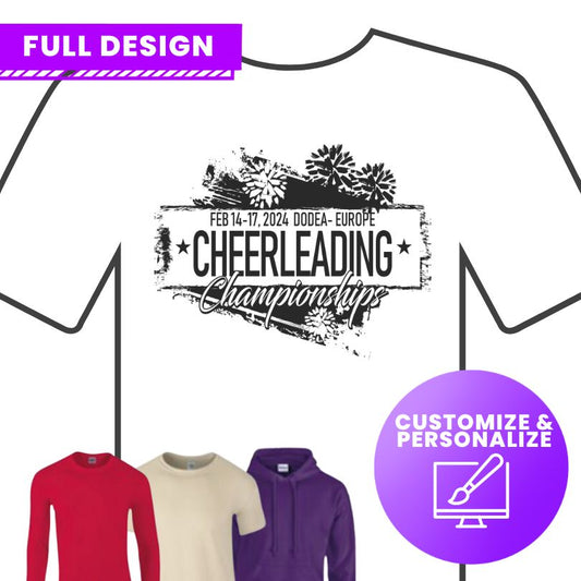 Cheer Euros 2024 Design B (Full Size)
