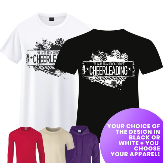 Cheer Euros 2024 Design B (Full Size)