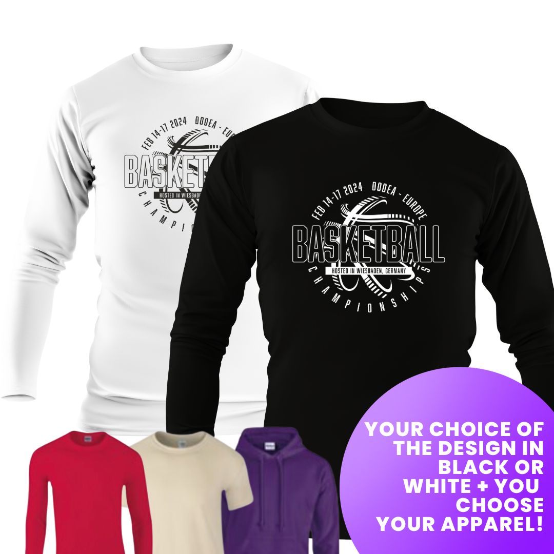 Basketball Euros 2024 Design B (Full Size)