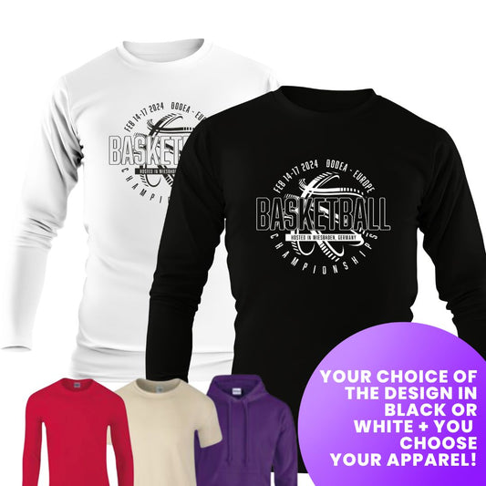 Basketball Euros 2024 Design B (Full Size)