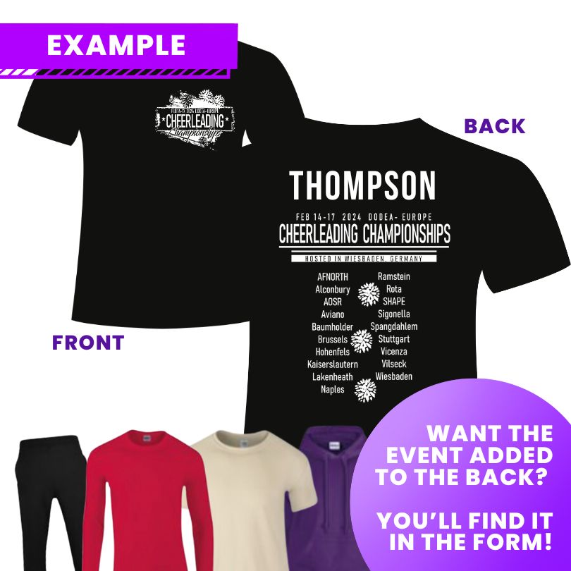 Cheer Euros 2024 Design B (Small)